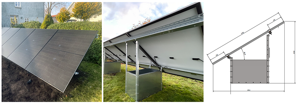 GSE Jordsystem til solceller 