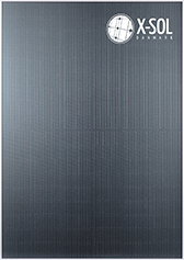 Sølv premium solcelle