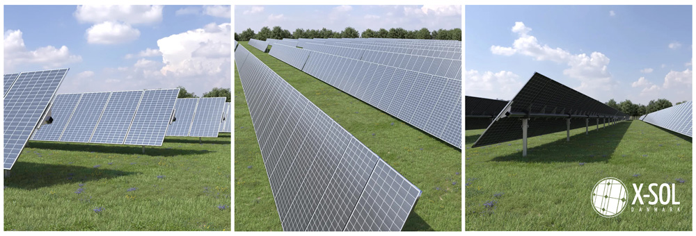 Solceller følger solens bane hele dage