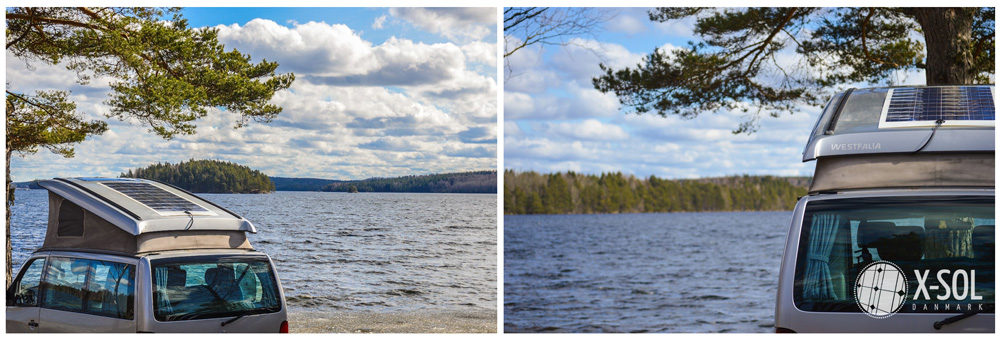 Strømløsning til campingvogn og autocamper – solceller, batteri og inverter fra X-Sol Danmark