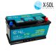 100Ah E&J Lithium Batteri Bluetooth + heat