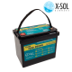 75Ah E&J Lithium Batteri Bluetooth + heat