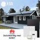 8,19 kW Huawei Solid solcelleanlæg med batteri